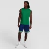 10" Gridiron Reversible Short, Script Logo