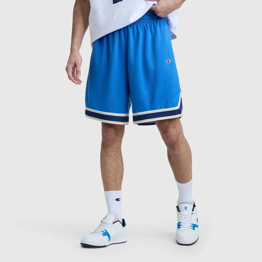 10" Gridiron Reversible Short, Script Logo