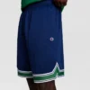 10" Gridiron Reversible Short, Script Logo