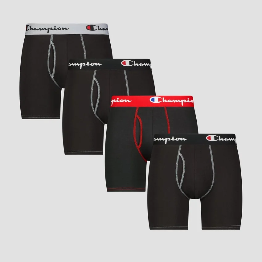 4Pk Cotton Stretch Boxer Brief
