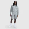 8" Fleece Cargo Short, C Logo