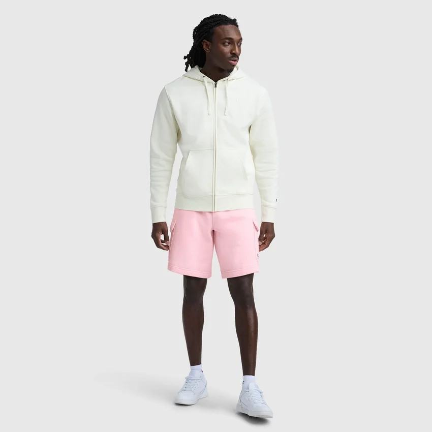 8" Fleece Cargo Short, C Logo