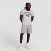 9" Gridiron Double Layer Short, C Logo