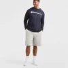 9" Lightweight Lounge Shorts, C Patch Logo - Big & Tall
