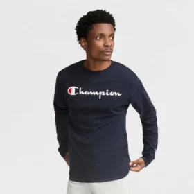 Classic Graphic Long-Sleeve T-Shirt, Script Logo