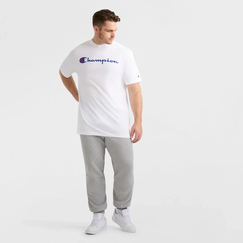 Classic Graphic T-Shirt, Script Logo - Big & Tall