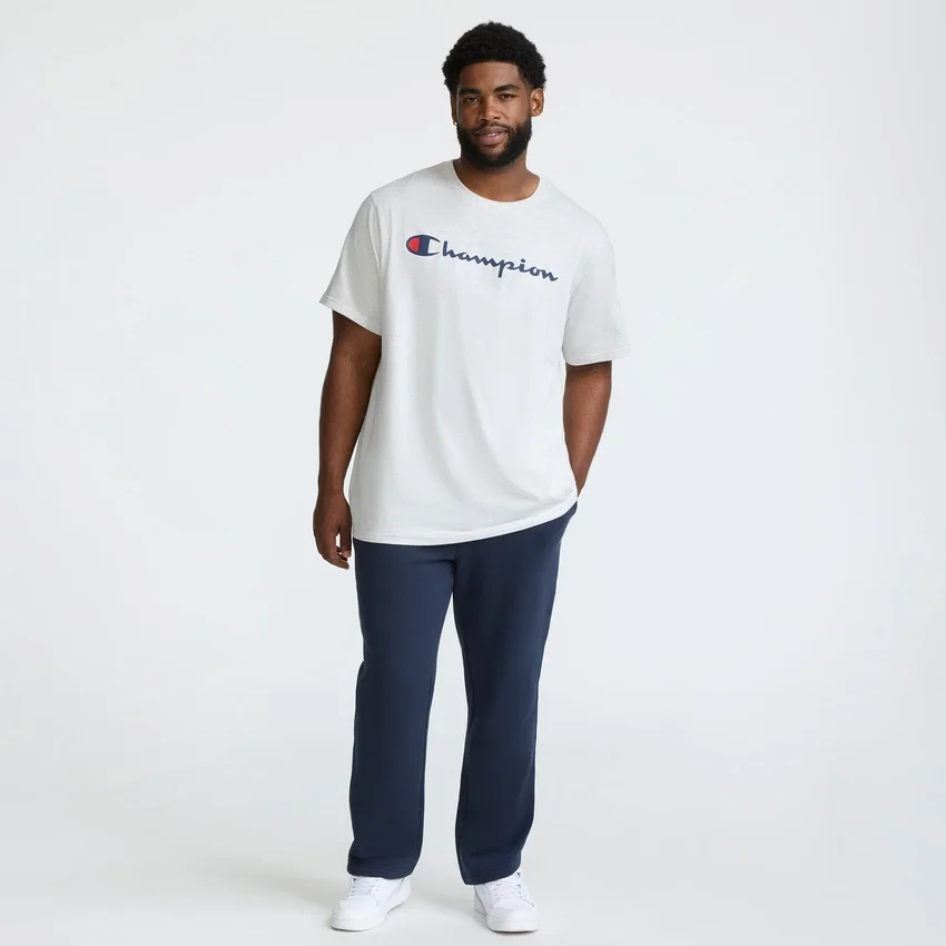 Classic Graphic T-Shirt, Script Logo - Big & Tall