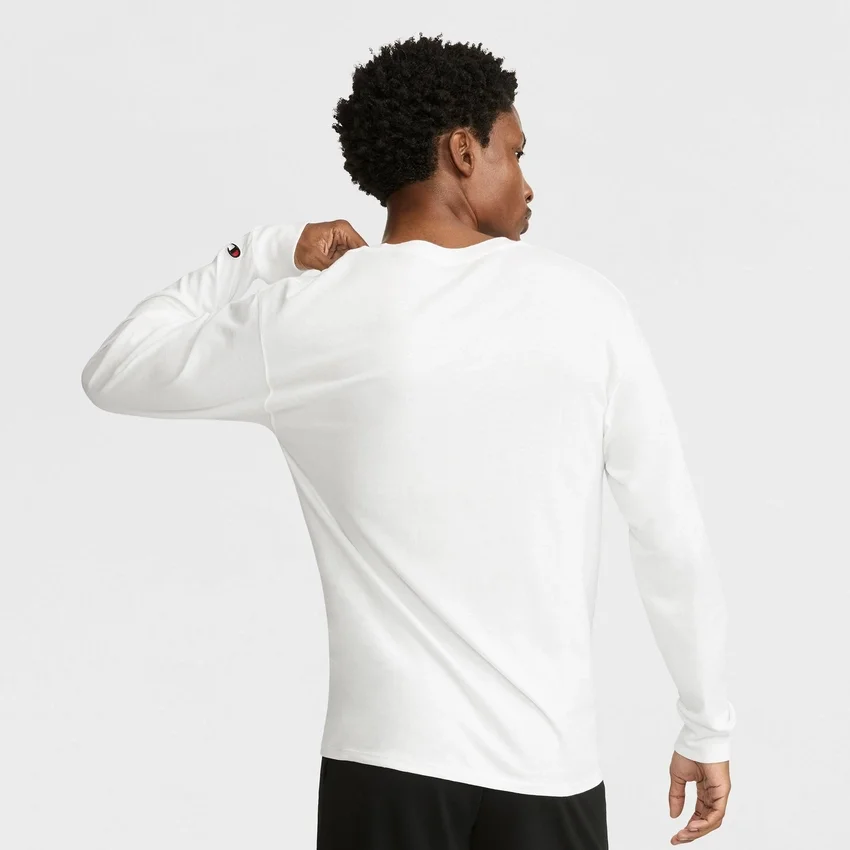 Classic Long Sleeve T-Shirt, Embroidered C Logo