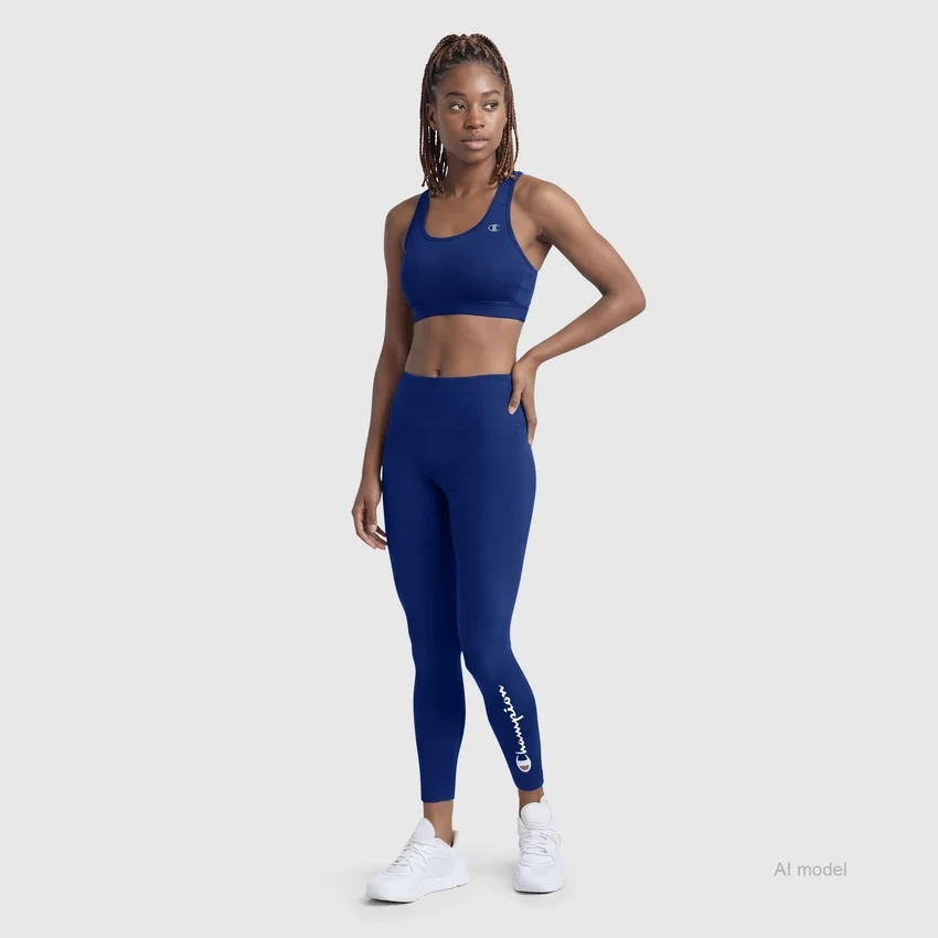 Compression Sports Bra, C Logo