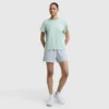 Floral Mesh "C" Graphic T-Shirt, C Logo