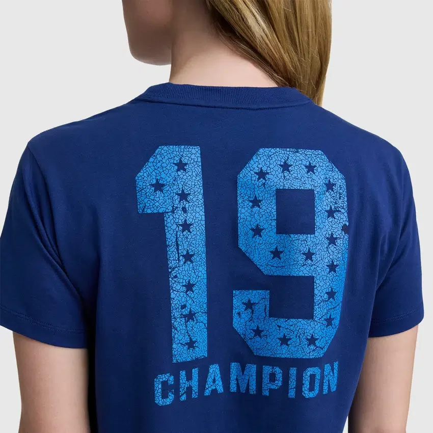 Grid Iron '19 Graphic T-Shirt, C Logo