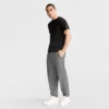 Lightweight Lounge Pants, Cinched Hem, C Logo