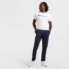 Lightweight Lounge Pants, Cinched Hem, C Logo