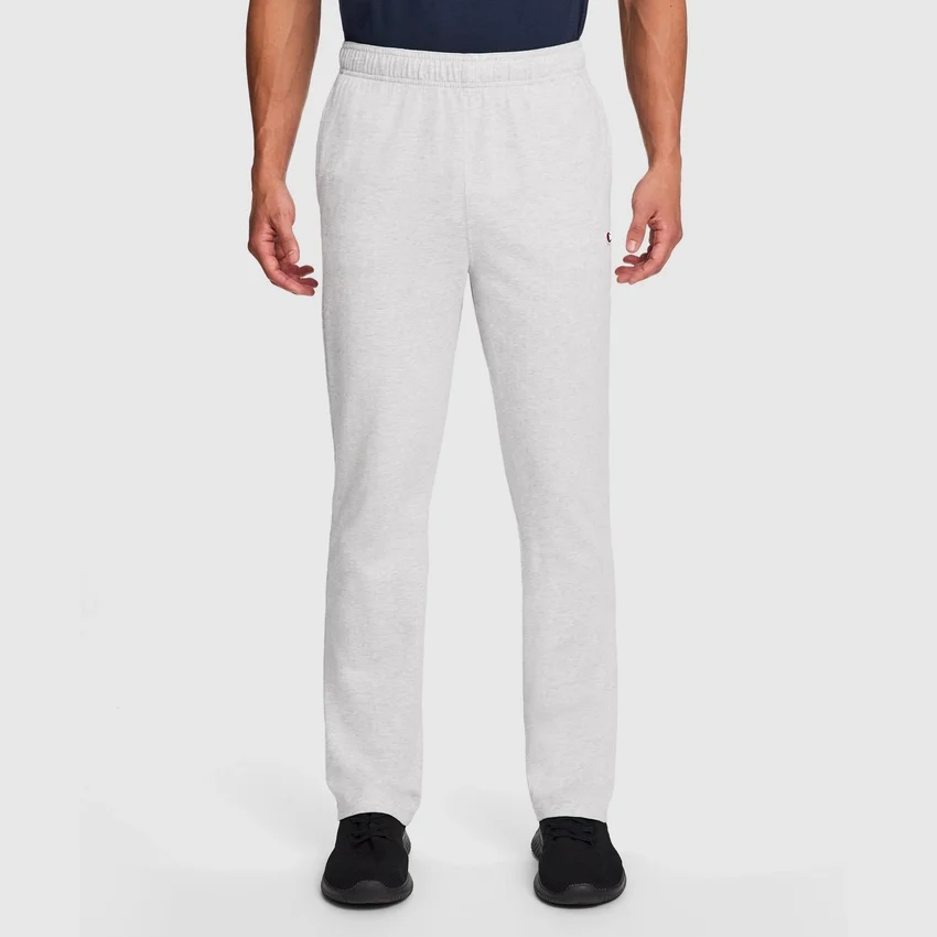 Lightweight Lounge Pants, Open Hem, C Logo