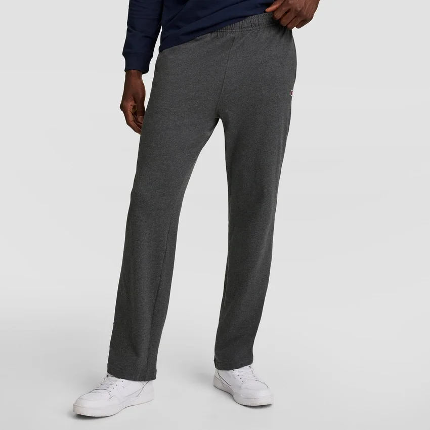Lightweight Lounge Pants, Open Hem, C Logo