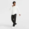 Lightweight Lounge Pants, Open Hem, C Logo