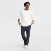 Lightweight Lounge Pants, Open Hem, C Logo