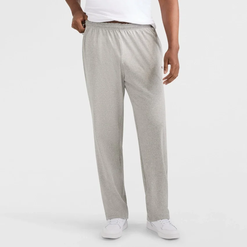 Lightweight Lounge Pants, Open Hem, C Logo - Big & Tall
