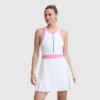 Match Point Tennis Dress, Embroidered Script Logo