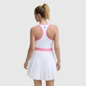 Match Point Tennis Dress, Embroidered Script Logo