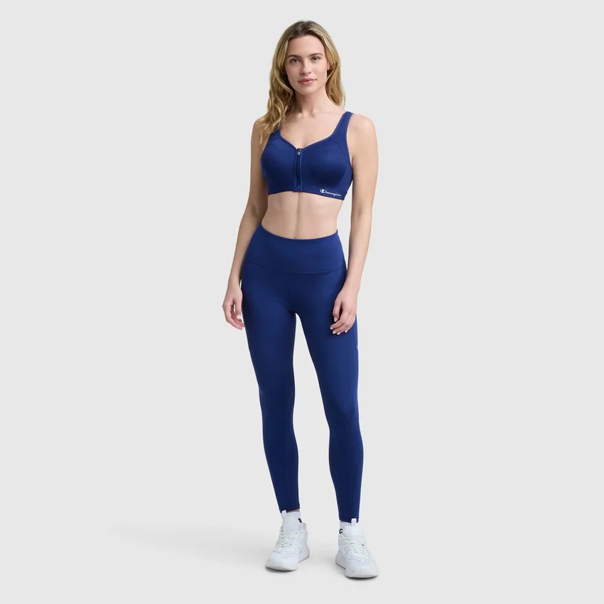 Motion Control Zip Sports Bra