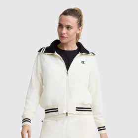 Pitcher Full-Zip Mockneck Top, C Logo
