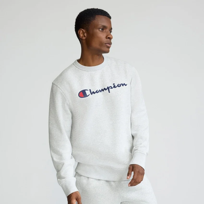 Powerblend Crewneck Sweatshirt, Script Logo
