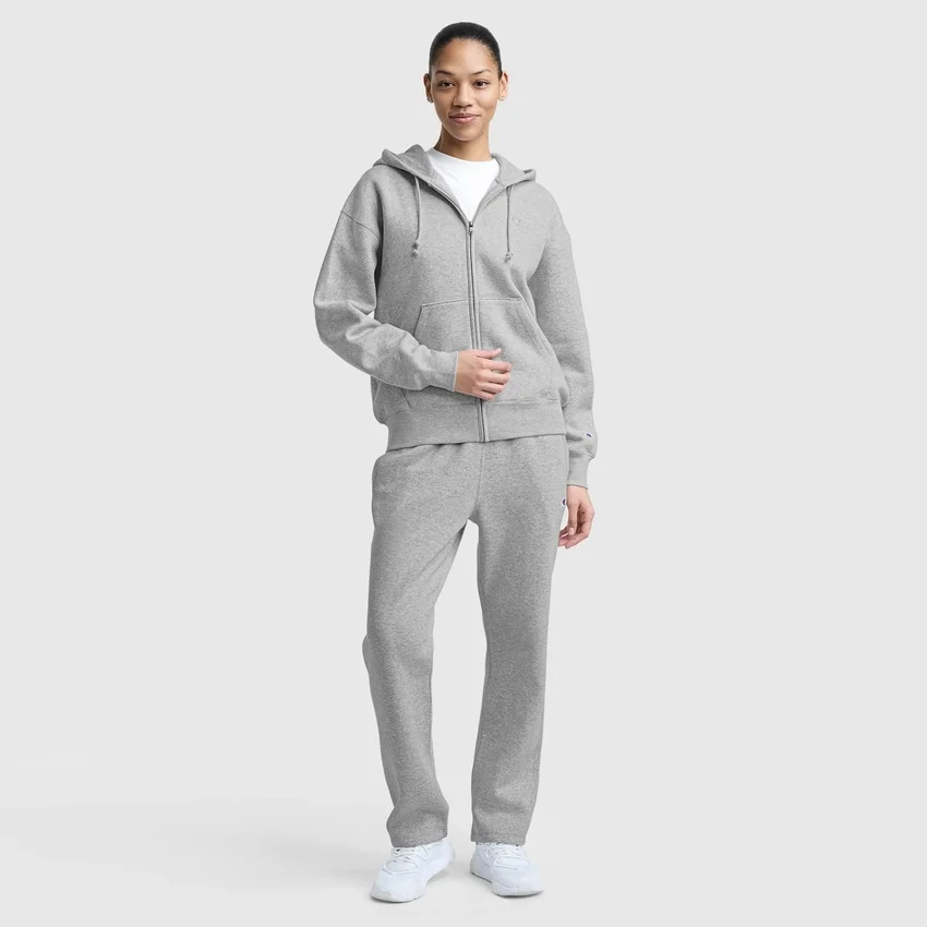 Powerblend Fleece Zip-Up Hoodie, C Logo
