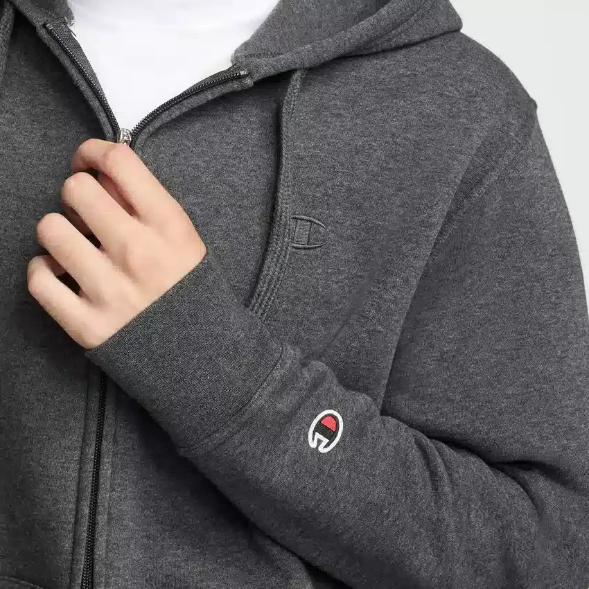 Powerblend Full-Zip Hoodie, C Logo