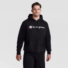 Powerblend Hoodie, Full Script Logo - Big & Tall