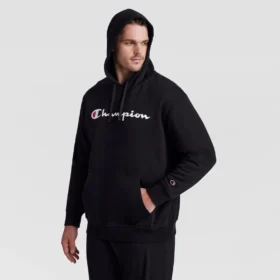 Powerblend Hoodie, Full Script Logo – Big & Tall