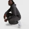 Powerblend Sweatpants, Cinched Bottom, C Logo