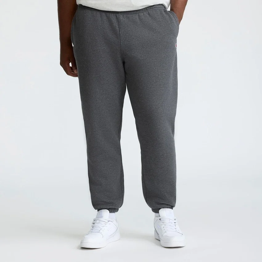 Powerblend Sweatpants, Cinched Bottom, C Logo - Big & Tall
