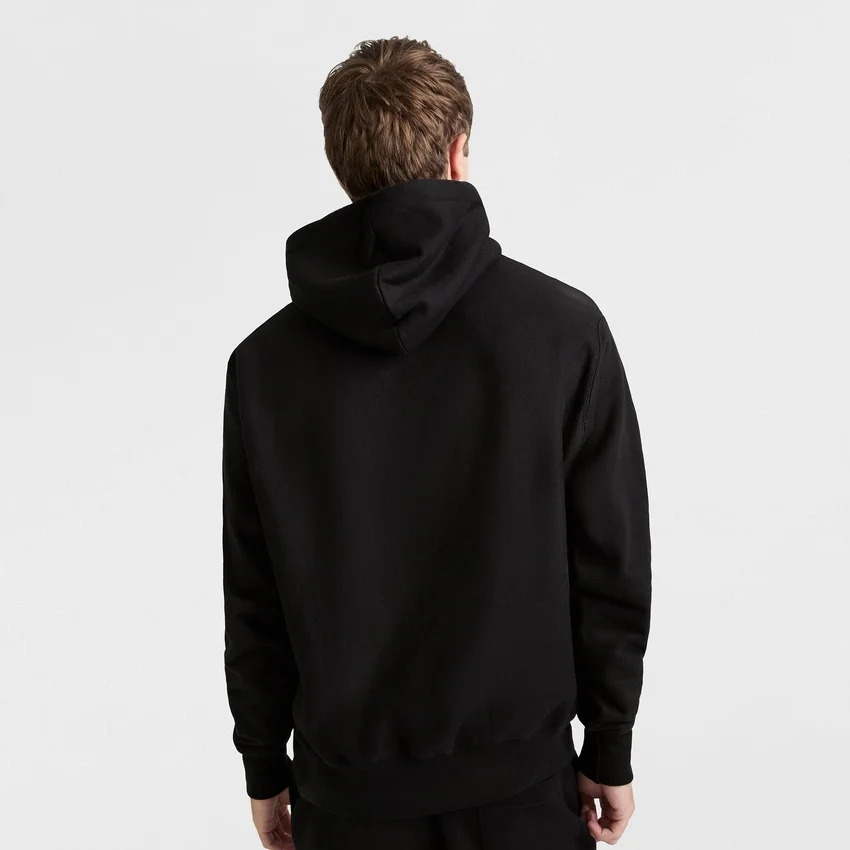 Reverse Weave Small C Hooded Sweatshirt