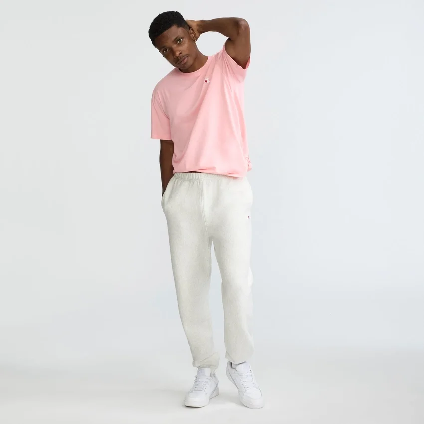 Reverse Weave Small Logo Cinched Sweatpants
