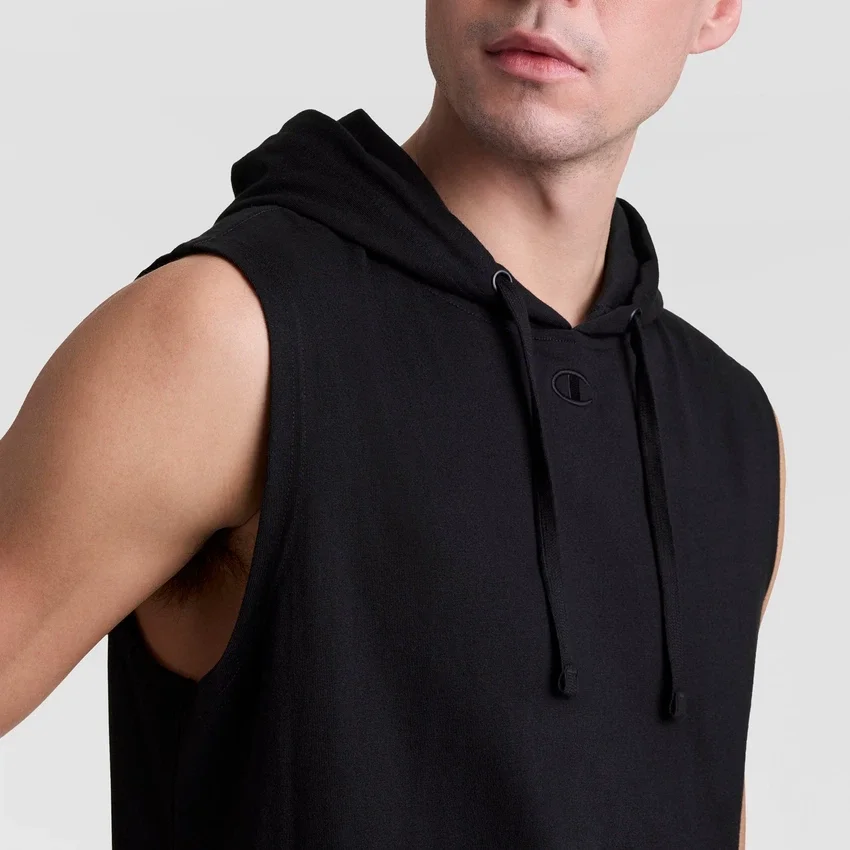 Sleeveless Hoodie, C Logo