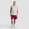 Sleeveless Hoodie, Embroidered C Logo