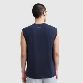 Sport Crewneck Muscle Tee, Script Logo