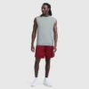 Sport Crewneck Muscle Tee, Script Logo