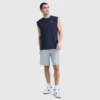 Sport Crewneck Muscle Tee, Script Logo