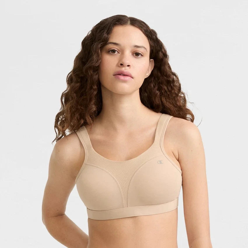 Spot Comfort High-Impact Sports Bra, C Logo