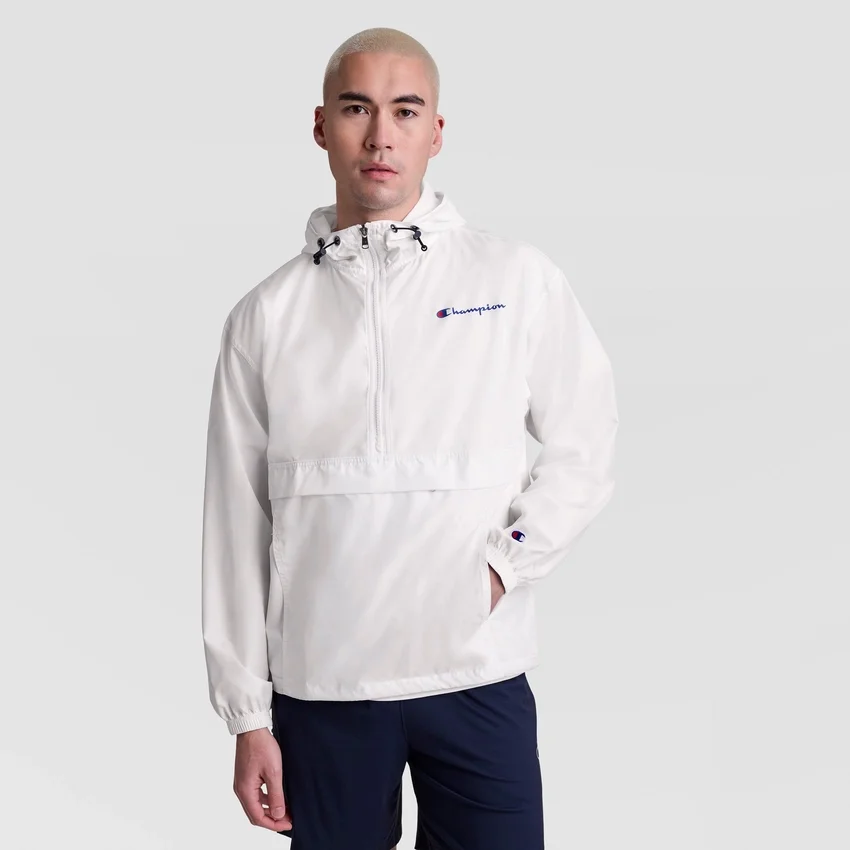 Stadium Packable Jacket, Script Logo