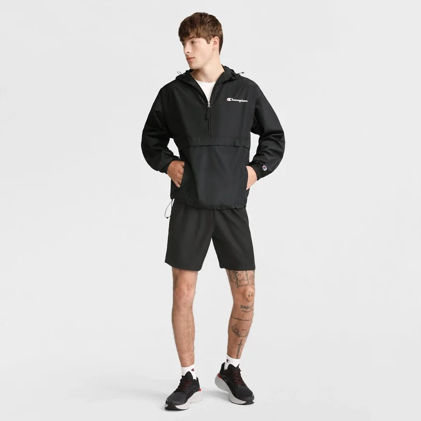 Stadium Packable Jacket, Script Logo