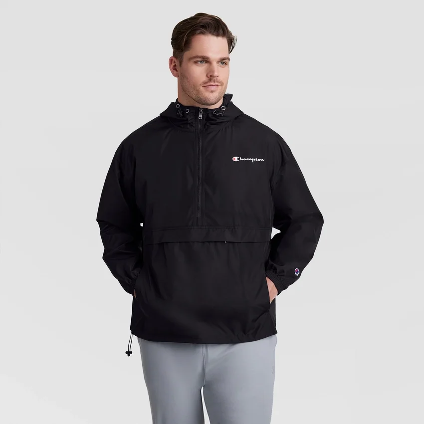 Stadium Packable Jacket, Script Logo - Big & Tall